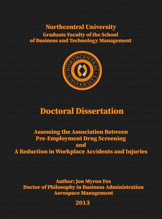 Produktbild: Assessing the Association between Pre-Employment Drug Screening and a Reduction in Workplace Accidents and Injuries
