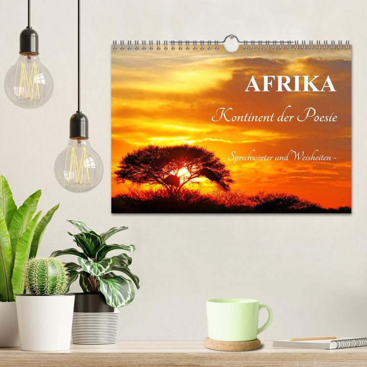 Produktbild: AFRIKA - Kontinent der Poesie (Wandkalender 2026 DIN A4 quer), CALVENDO Monatskalender