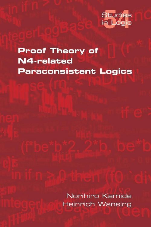 Produktbild: Proof Theory of N4-Paraconsistent Logics