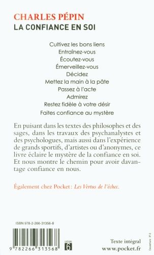 Produktbild: La Confiance En Soi. Une Philosophie