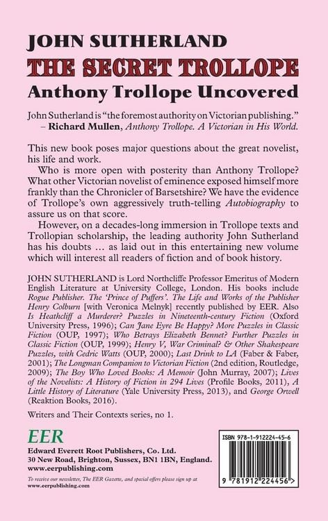 Produktbild: The Secret Trollope