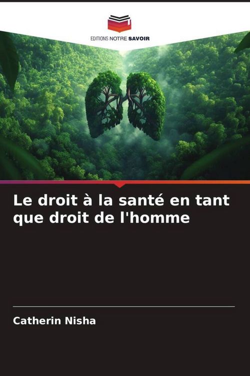 Produktbild: Le droit &agrave; la sant&eacute; en tant que droit de l'homme