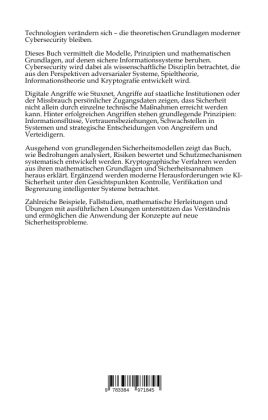 Produktbild: Theorie der Cybersecurity