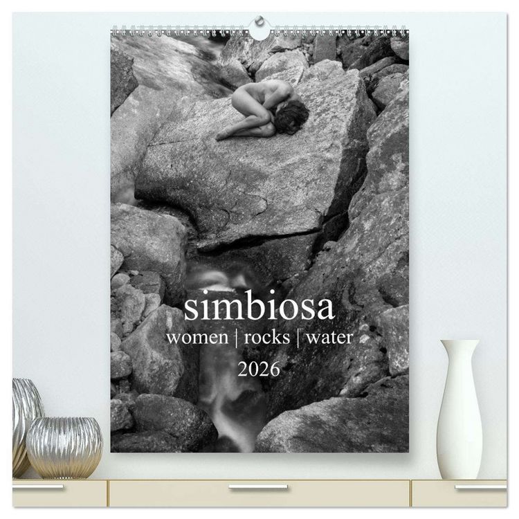 Produktbild: simbiosa ... K&uuml;nstlerische Aktfotografie (hochwertiger Premium Wandkalender 2026 DIN A2 hoch), Kunstdruck in Hochglanz