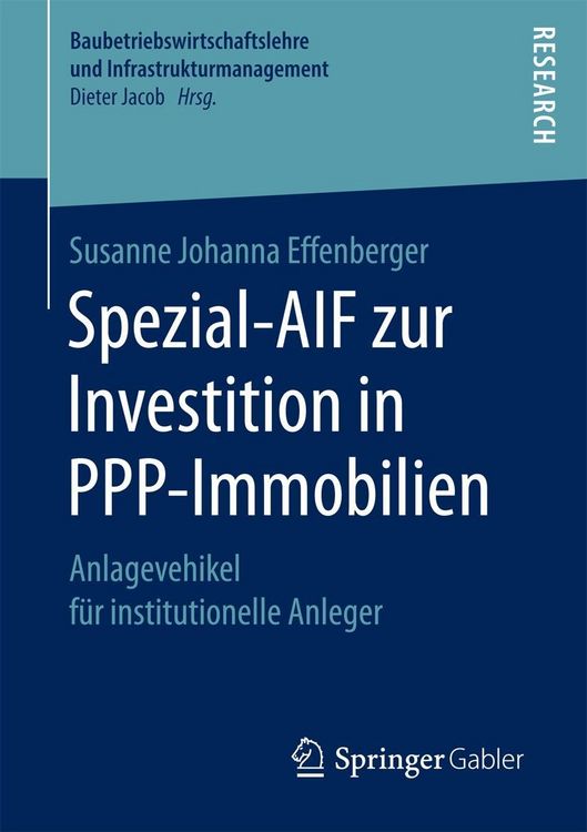 Produktbild: Spezial-AIF zur Investition in PPP-Immobilien