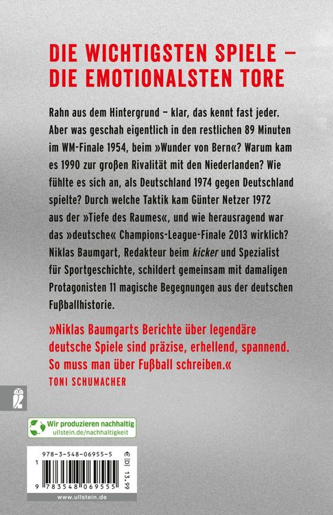 Produktbild: Von Wundern und Weltmeistern: Die 11 gr&ouml;&szlig;ten Spiele des deutschen Fu&szlig;balls