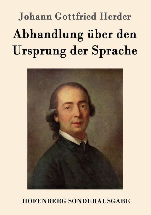 Produktbild: Abhandlung &uuml;ber den Ursprung der Sprache