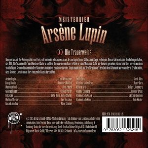 Produktbild: Meisterdieb Ars&egrave;ne Lupin - Die Trauerweide,1 Audio-CD