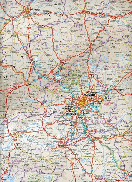 Reise Know-How Landkarte Spanien, Portugal 1:900.000