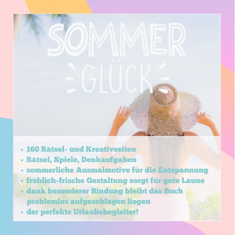 Produktbild: Sommergl&uuml;ck - Urlaubs-Kreativblock