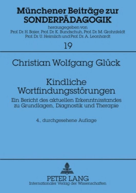 Produktbild: Kindliche Wortfindungsst&ouml;rungen