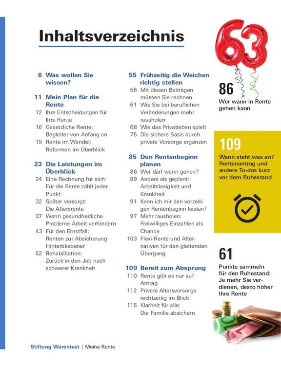 Produktbild: Meine Rente