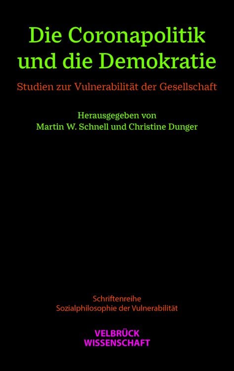 Produktbild: Die Coronapolitik und die Demokratie
