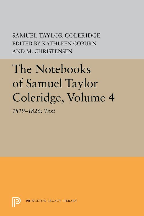 Produktbild: The Notebooks of Samuel Taylor Coleridge, Volume 4