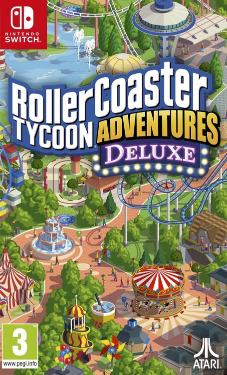 Produktbild: RollerCoaster Tycoon Adventures Deluxe