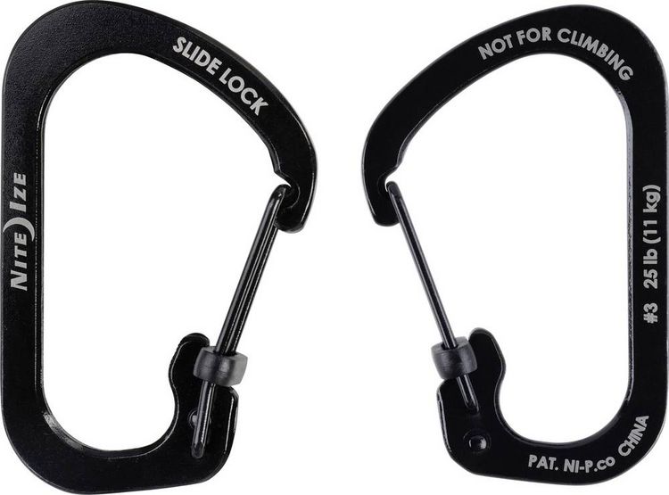 Produktbild: NITE Ize NI-CSL3-01-R6 Karabiner 68.5mm x 30mm 1St.