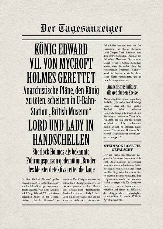 Produktbild: Sherlock Holmes - Das Escape Buch 2