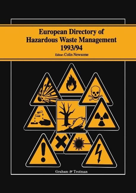 Produktbild: European Directory of Hazardous Waste Management 1993/94