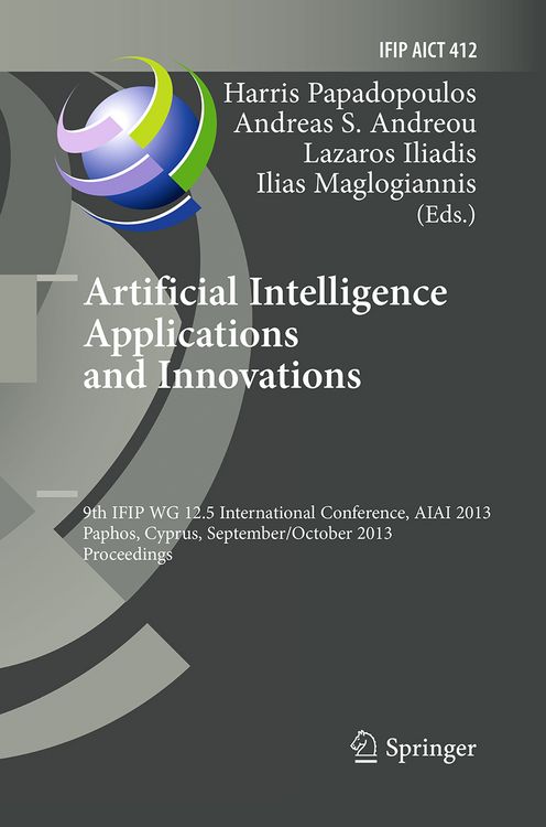 Produktbild: Artificial Intelligence Applications and Innovations