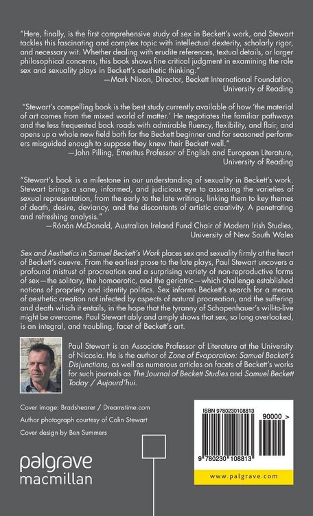 Produktbild: Sex and Aesthetics in Samuel Beckett's Work