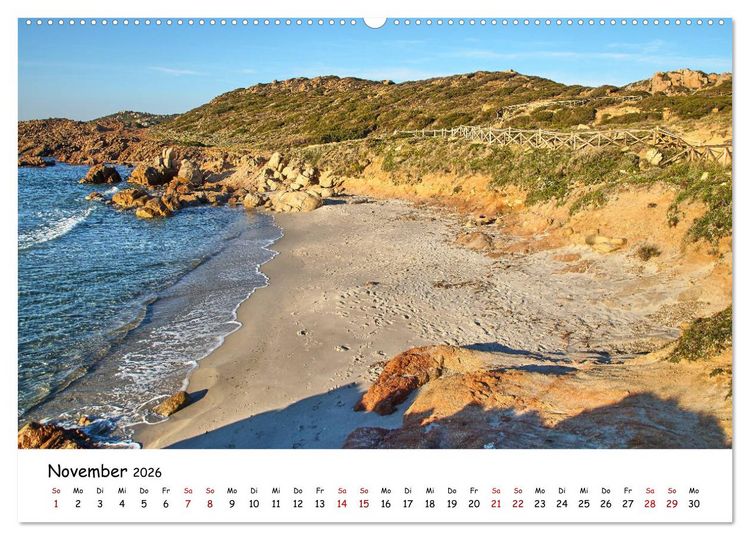 Produktbild: Sardinien - Ein St&uuml;ck Karibik im Mittelmeer (Wandkalender 2026 DIN A2 quer), CALVENDO Monatskalender