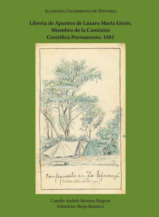 Produktbild: Libreta de Apuntes de L&aacute;zaro Mar&iacute;a Gir&oacute;n, Miembro de la Comisi&oacute;n Cient&iacute;fica Permanente. 1881