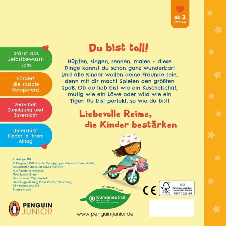 Produktbild: Mein Starkmacher-Buch! - Du bist so wundervoll, mein Schatz!