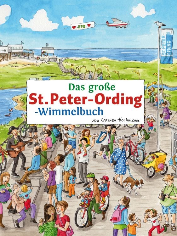 Produktbild: Das gro&szlig;e ST. PETER-ORDING-Wimmelbuch
