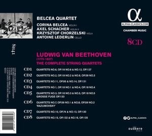 Produktbild: Die Streichquartette