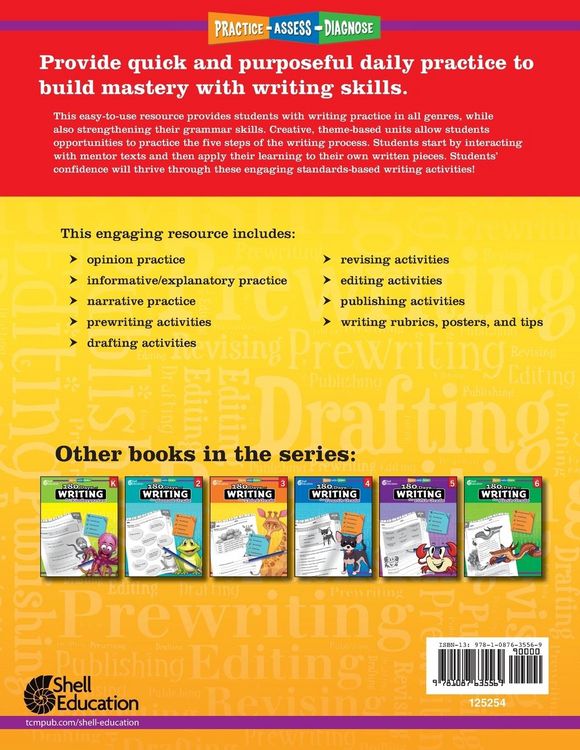 Produktbild: 180 Days of Writing for First Grade (Spanish)
