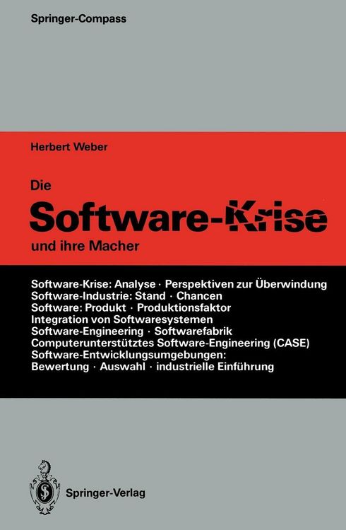 Produktbild: Die Software-Krise und ihre Macher