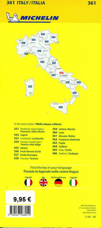 Produktbild: Michelin Abruzzen und Molise