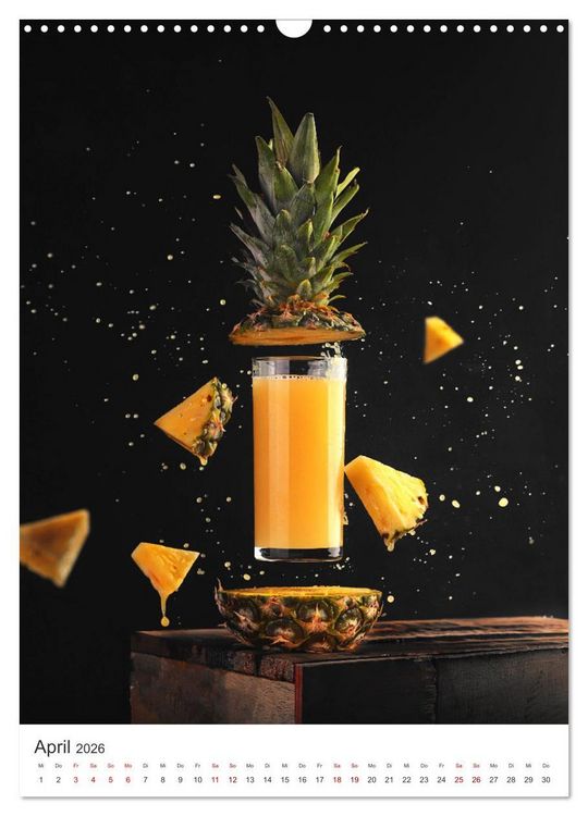 Produktbild: Kreative Drinks - erfrischend, schokoladig und fruchtig. (Wandkalender 2026 DIN A3 hoch), CALVENDO Monatskalender
