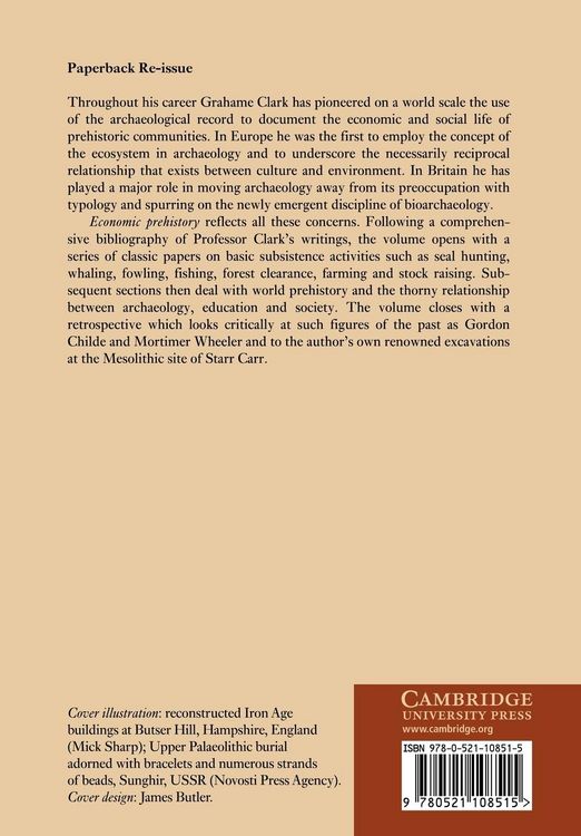 Produktbild: Economic Prehistory