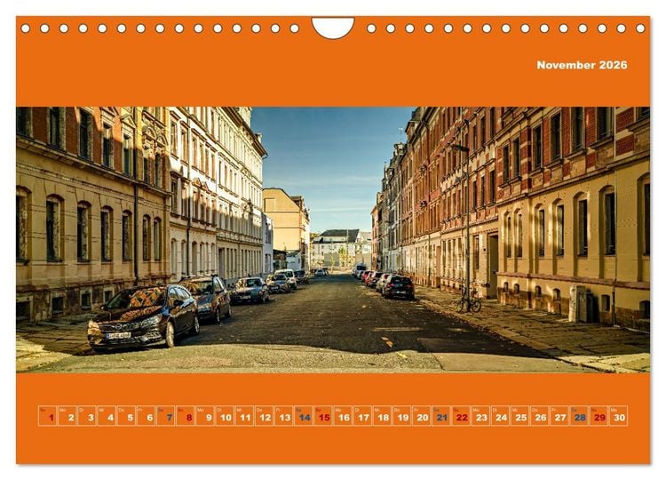 Produktbild: Chemnitz Ansichten (Wandkalender 2026 DIN A4 quer), CALVENDO Monatskalender