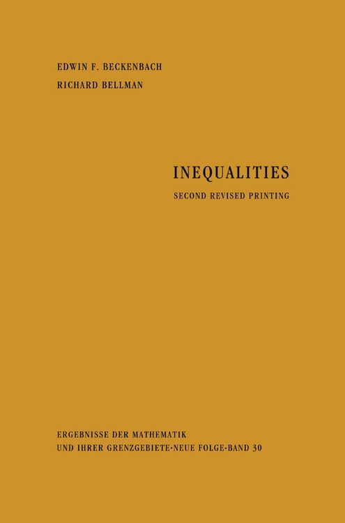 Produktbild: Inequalities