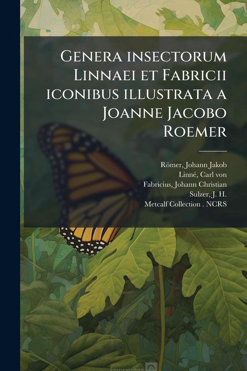Produktbild: Genera insectorum Linnaei et Fabricii iconibus illustrata a Joanne Jacobo Roemer