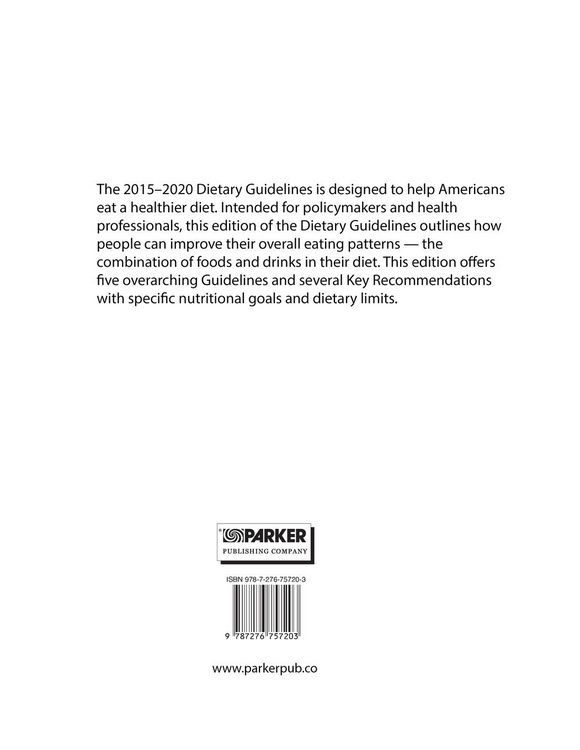 Produktbild: Dietary Guidelines for Americans, 2015-2020 Eighth Edition