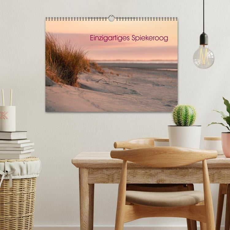 Produktbild: Einzigartiges Spiekeroog (Wandkalender 2026 DIN A3 quer), CALVENDO Monatskalender