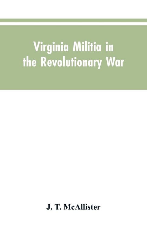 Produktbild: Virginia Militia in the Revolutionary War