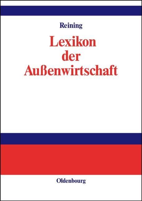 Produktbild: Lexikon der Au&szlig;enwirtschaft
