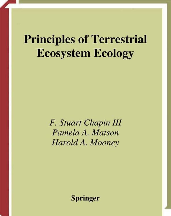 Produktbild: Principles of Terrestrial Ecosystem Ecology