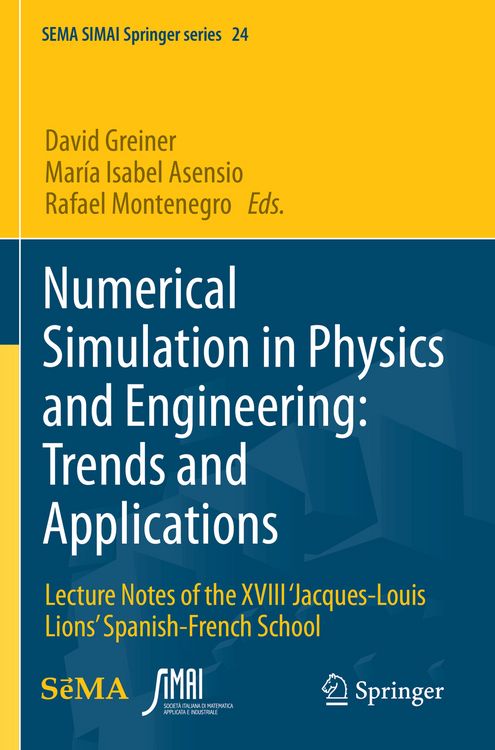 Produktbild: Numerical Simulation in Physics and Engineering: Trends and Applications