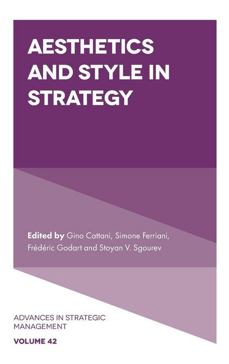 Produktbild: Aesthetics and Style in Strategy
