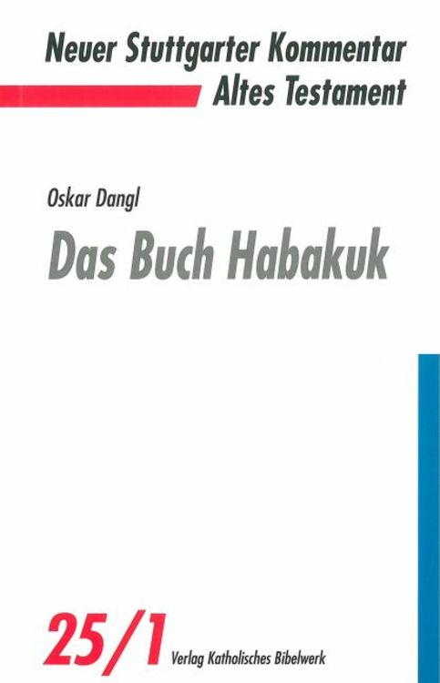 Produktbild: Das Buch Habakuk