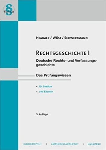 Produktbild: Rechtsgeschichte I