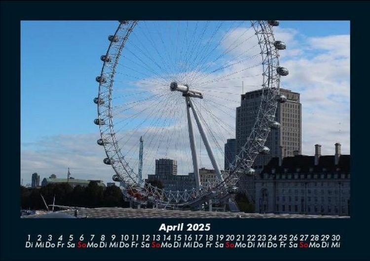 Produktbild: London - Impressionen 2025 Fotokalender DIN A5
