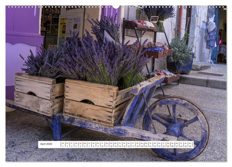 Produktbild: Impressionen der Provence (Wandkalender 2026 DIN A2 quer), CALVENDO Monatskalender
