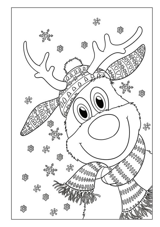 Produktbild: Malbuch Weihnachten f&uuml;r die ganze Familie mit 50 festlichen Ausmalbildern