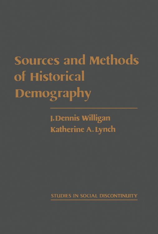 Produktbild: Sources and Methods of Historical Demography